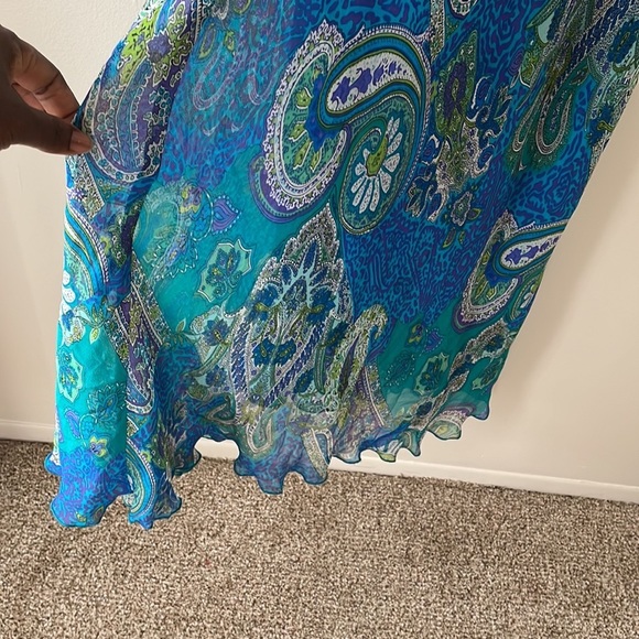 Karen Kane Maxi Slip Dress Size M - Picture 4 of 7